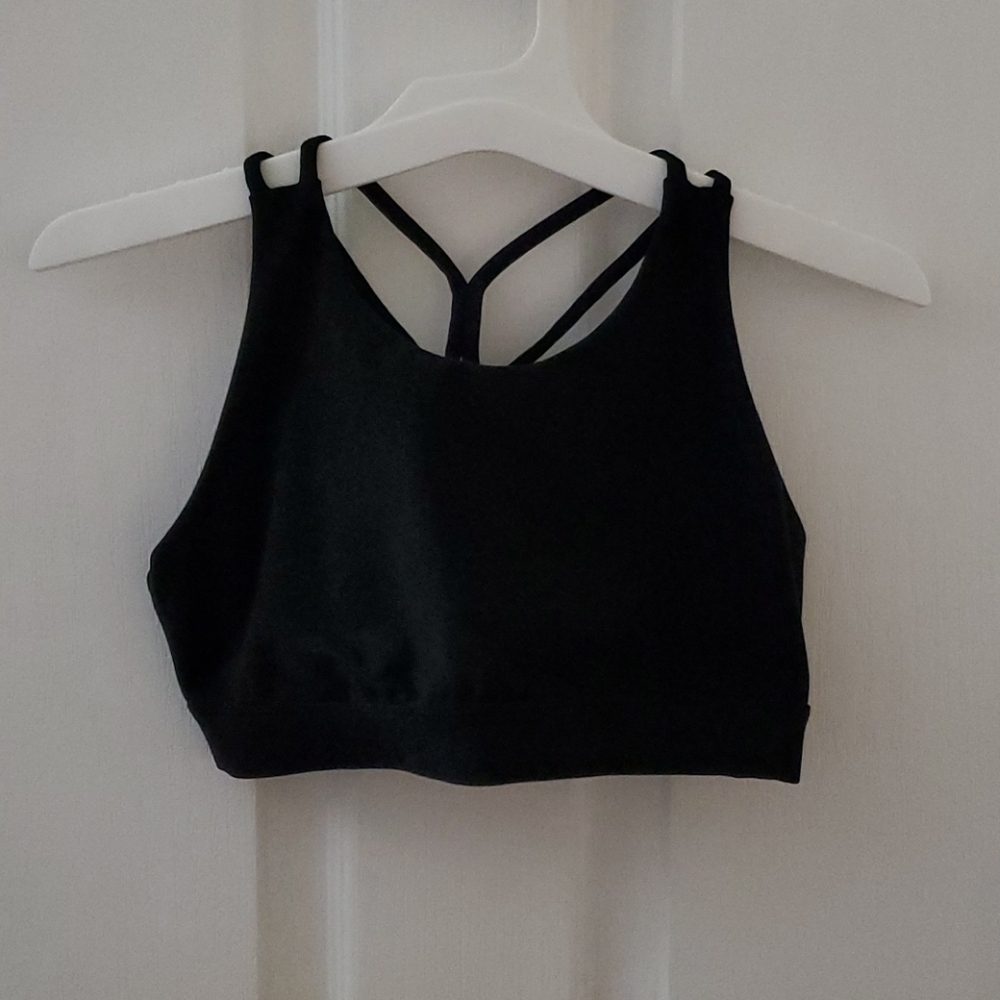 All in Motion Black Sports Bra